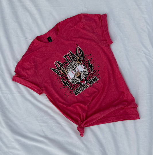 Def Tired BASEBALL MAMA