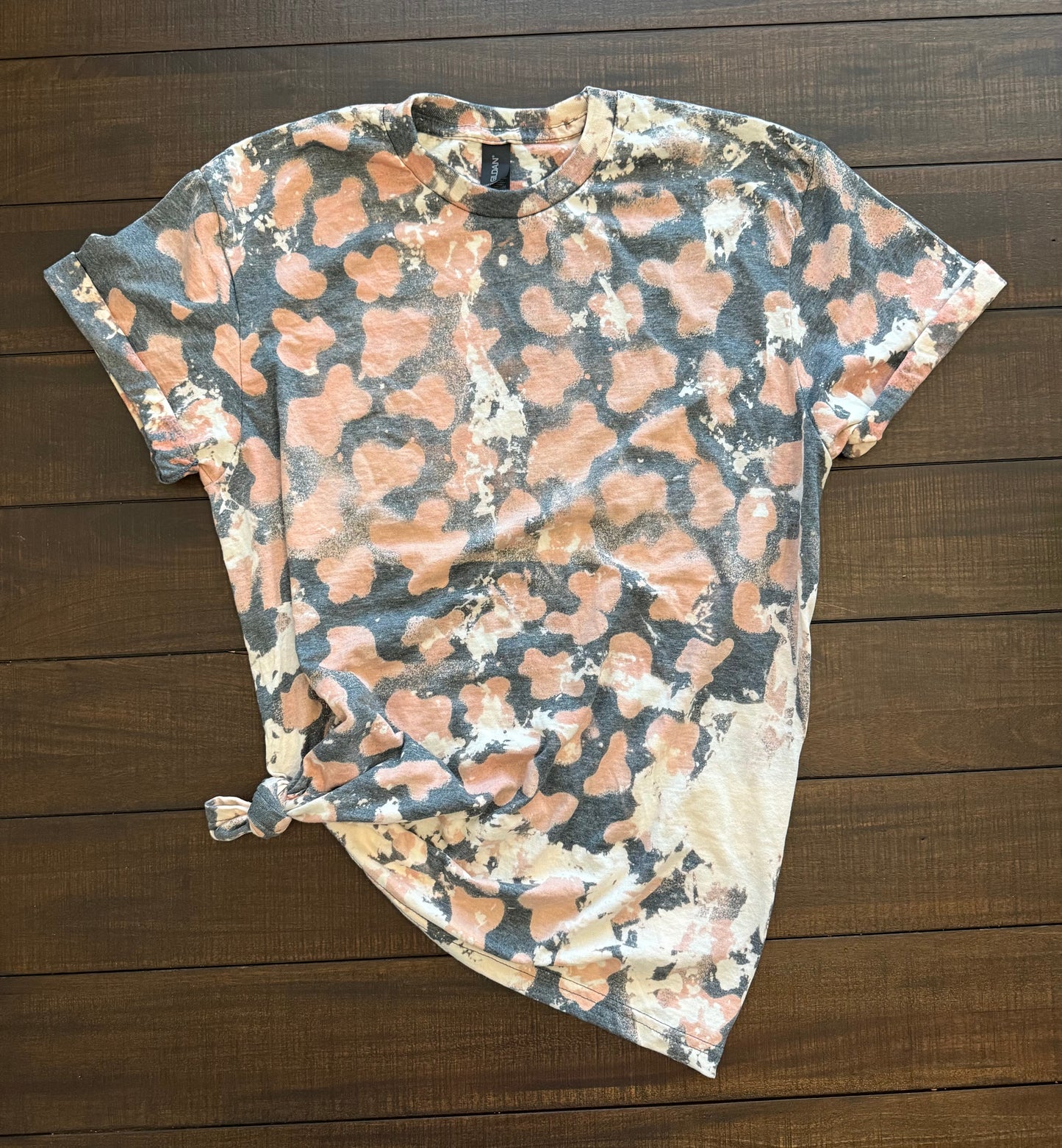 Bleached Cow Print