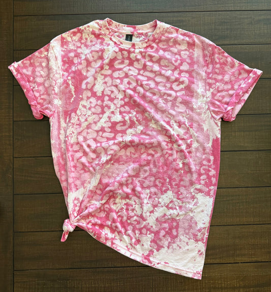 Bleached Leopard Print