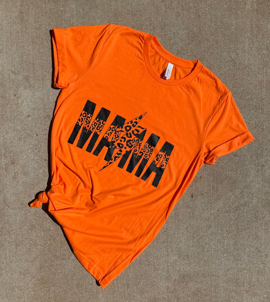 Neon MAMA lightning bolt